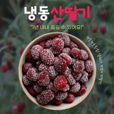 달디단 냉동 산딸기 라즈베리 500g 1kg 2kg 청도 국내산 국산